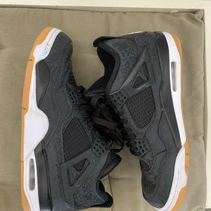 Jordan 4 Retro Laser Black Gum